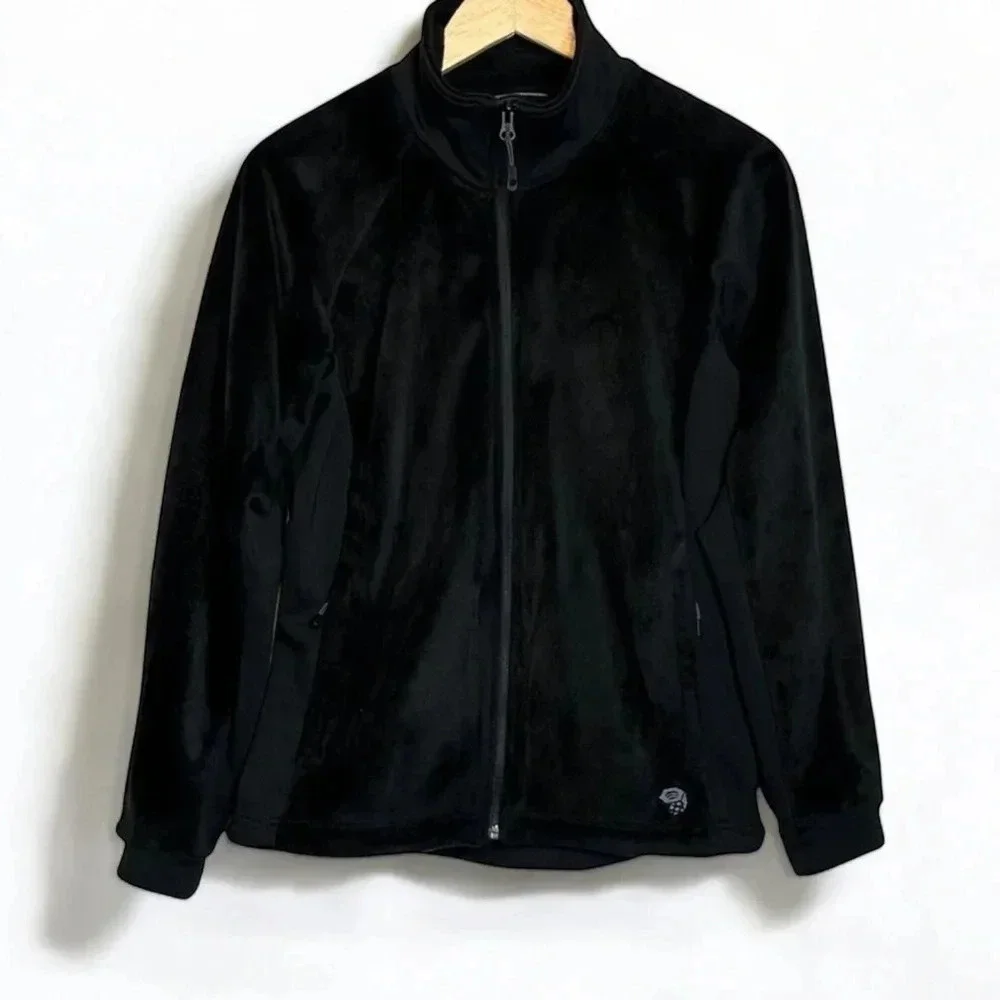 Mountain Hardwear Monkey Man Fleece Jacket Medium Super Soft Pockets Full Zip - Picture 2 of 9